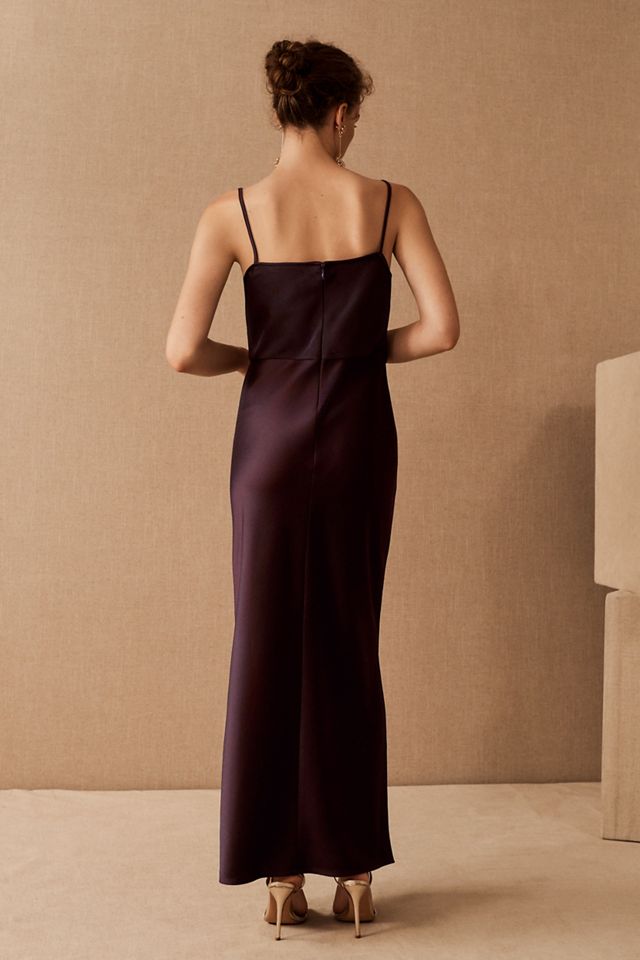 Cali Satin Charmeuse Midi Dress #2