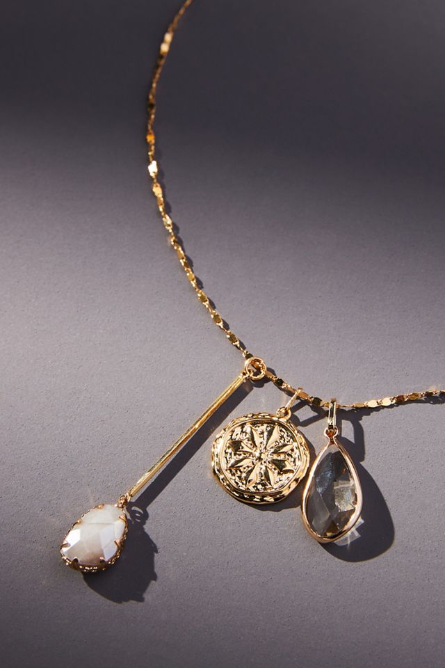 Mixed Charm Pendant Necklace #2