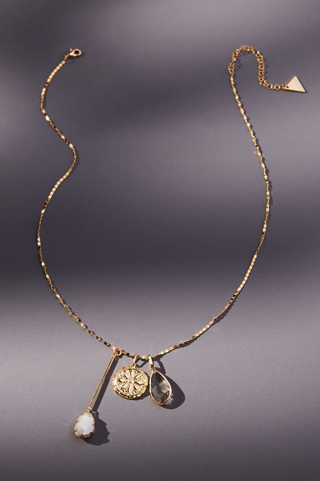 Mixed Charm Pendant Necklace #1