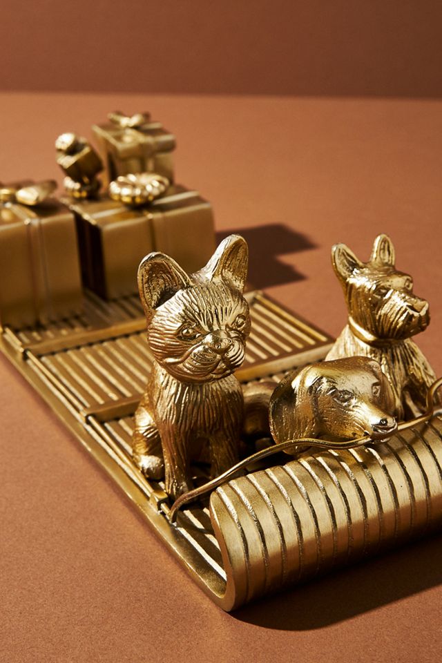 Dog Toboggan Wine Holder #2