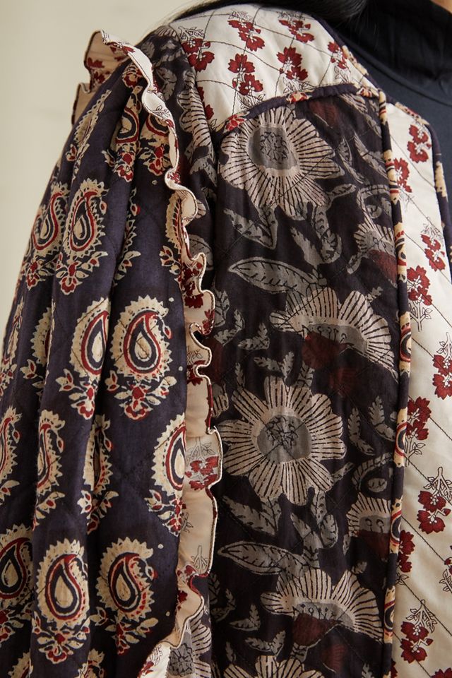 Llani Quilted Patchwork Kimono Jacket #1