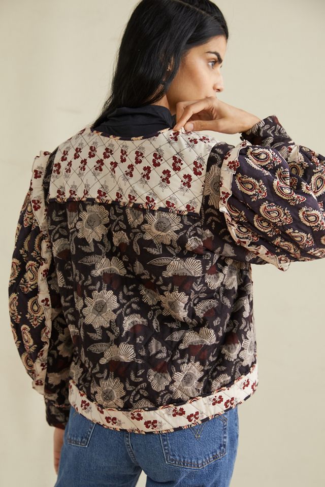 Llani Quilted Patchwork Kimono Jacket #2