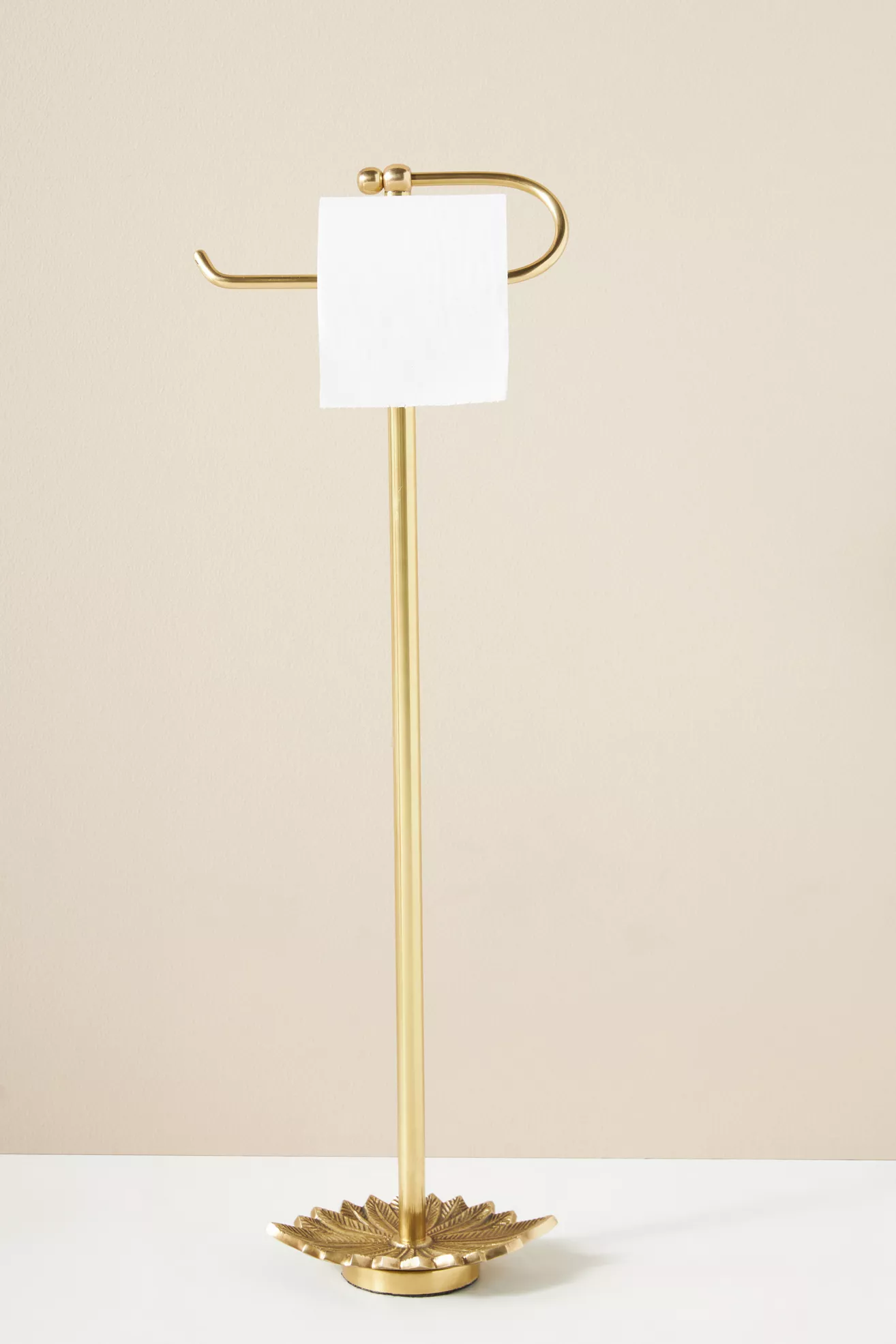 Demeter Feather Standing Toilet Paper Holder