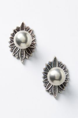 Demeter Feather Knobs, Set of 2