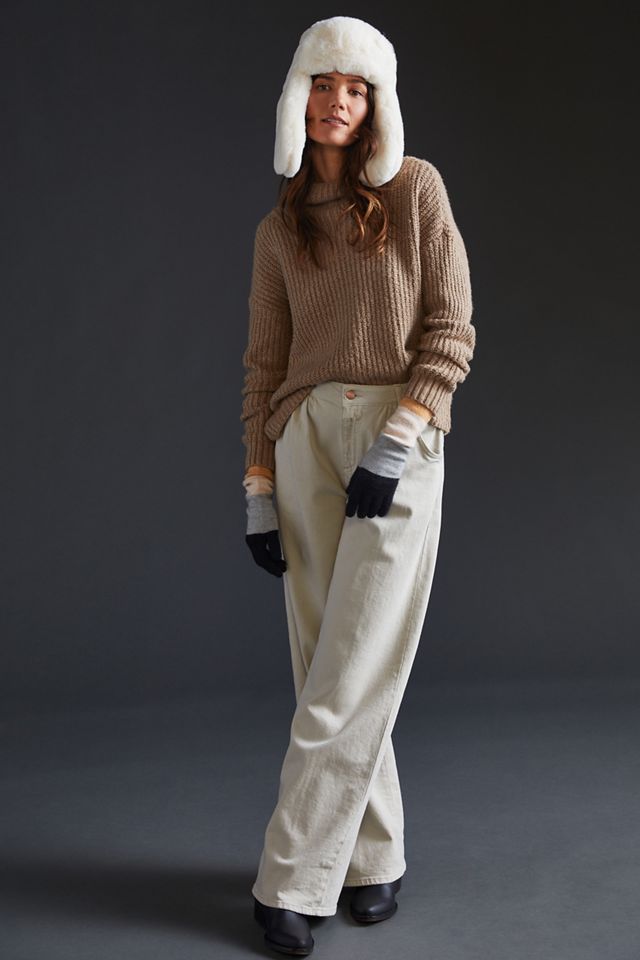 Fluffy Trapper Hat | Anthropologie display picture 2