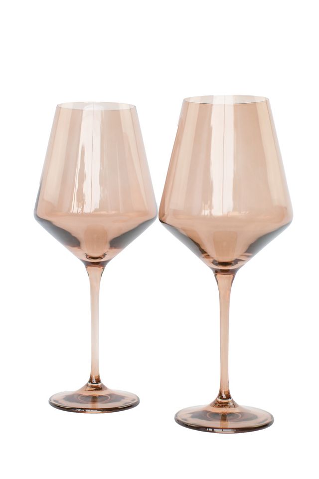 Estelle Wine Single Stemware Glass {ALL COLORS}