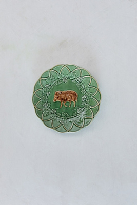 Ceramic Boar Plate | Terrain