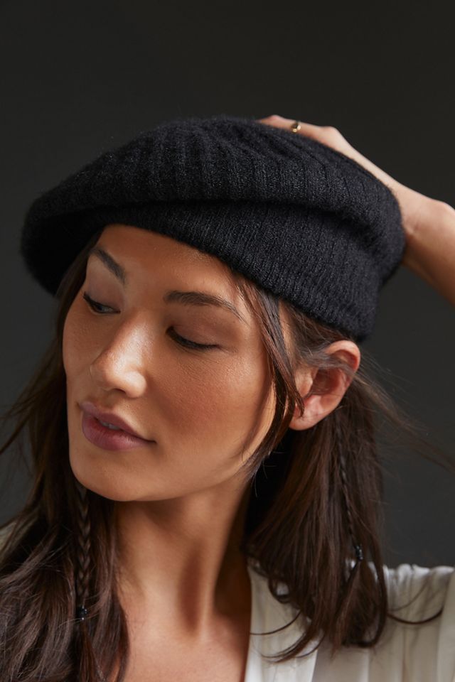 Rib-Knit Beret #1