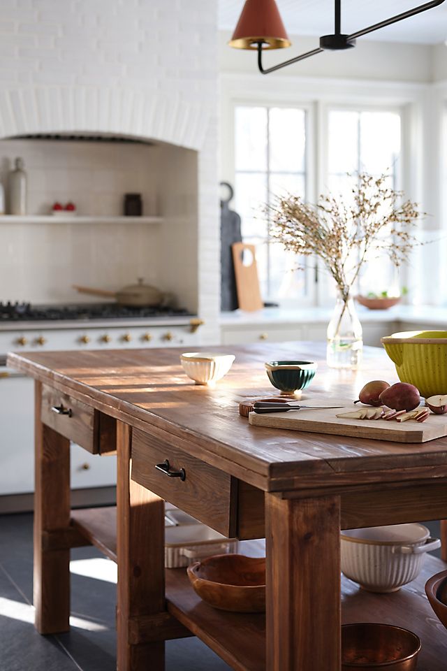 Amber Lewis for Anthropologie Garvey Kitchen Island