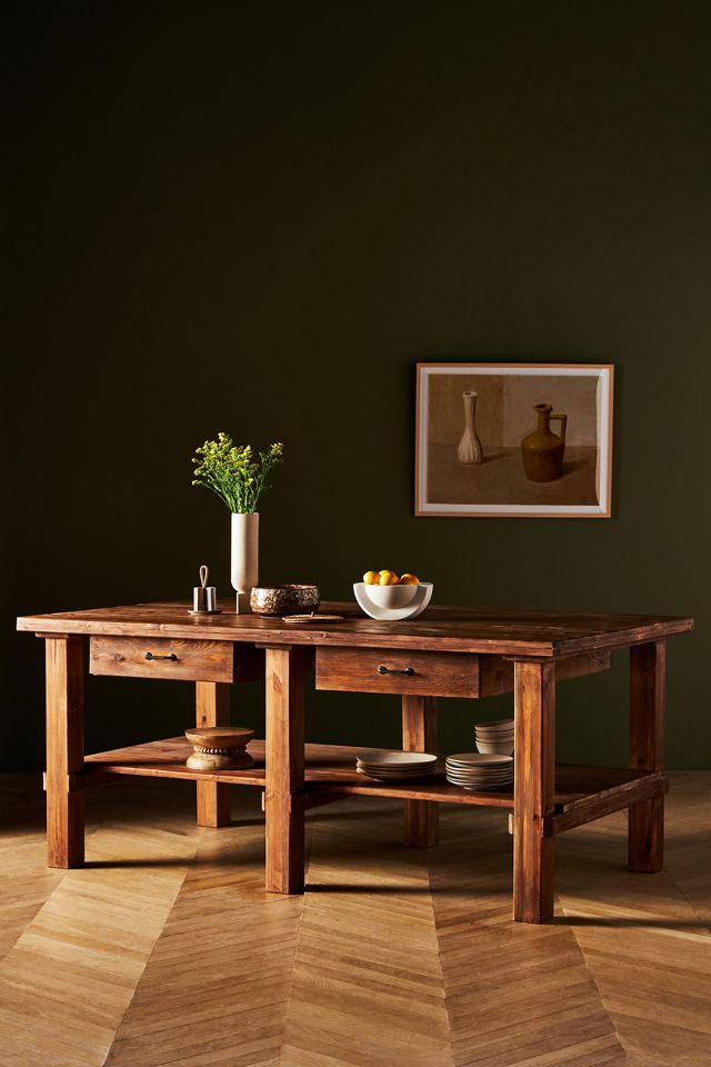 Amber Lewis for Anthropologie Garvey Kitchen Island #1