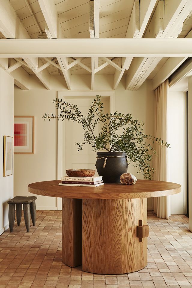 Amber Lewis for Anthropologie Pedestal Dining Table #7