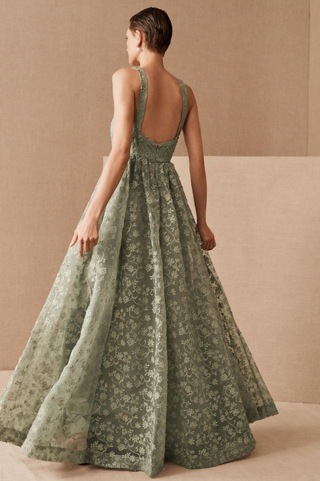 Phoebe Organza Maxi Dress #1