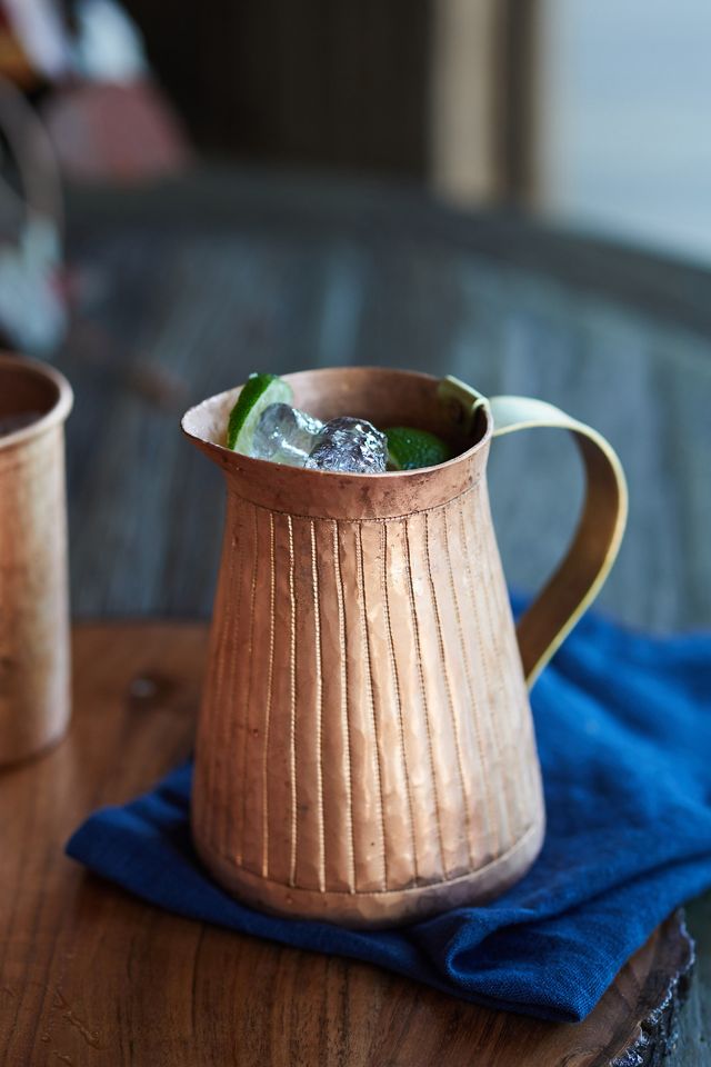 Copper Milk Pitcher #2