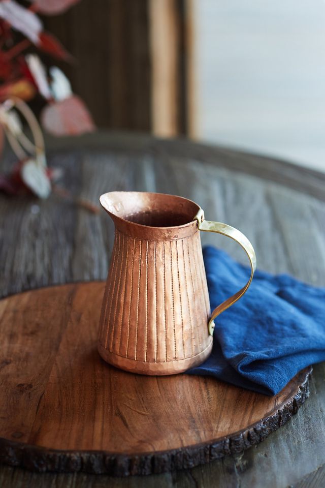 Copper Milk Pitcher #3