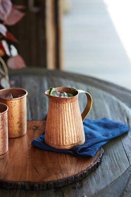 Copper Milk Pitcher