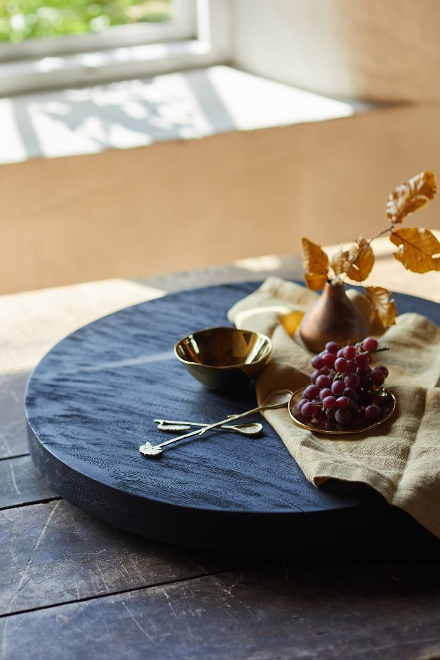 Reclaimed Wood Lazy Susan