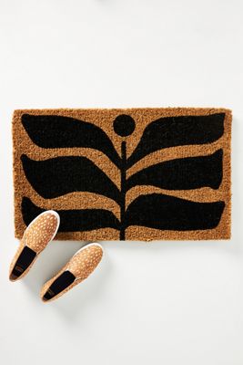 Geo Flower Doormat