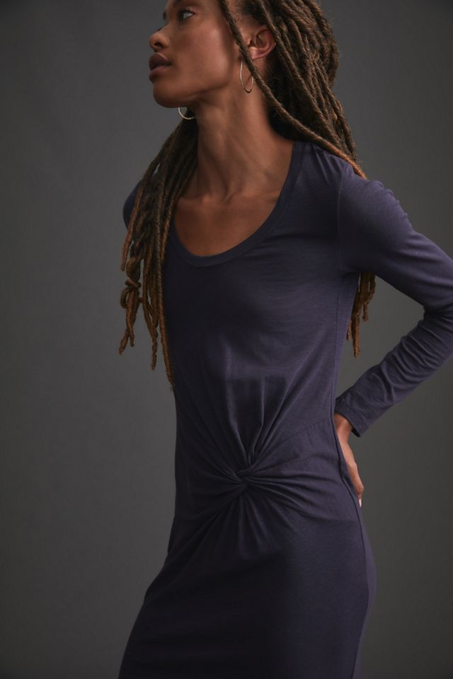 Sundry Twist-Front Midi Dress #1