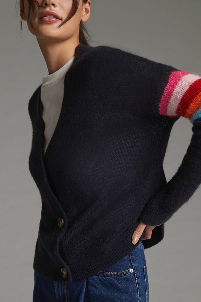 Sundry Cozy Striped Cardigan #1