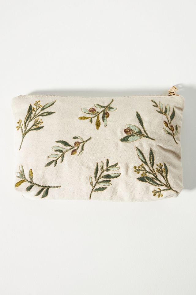 Embroidered Travel Pouch #1