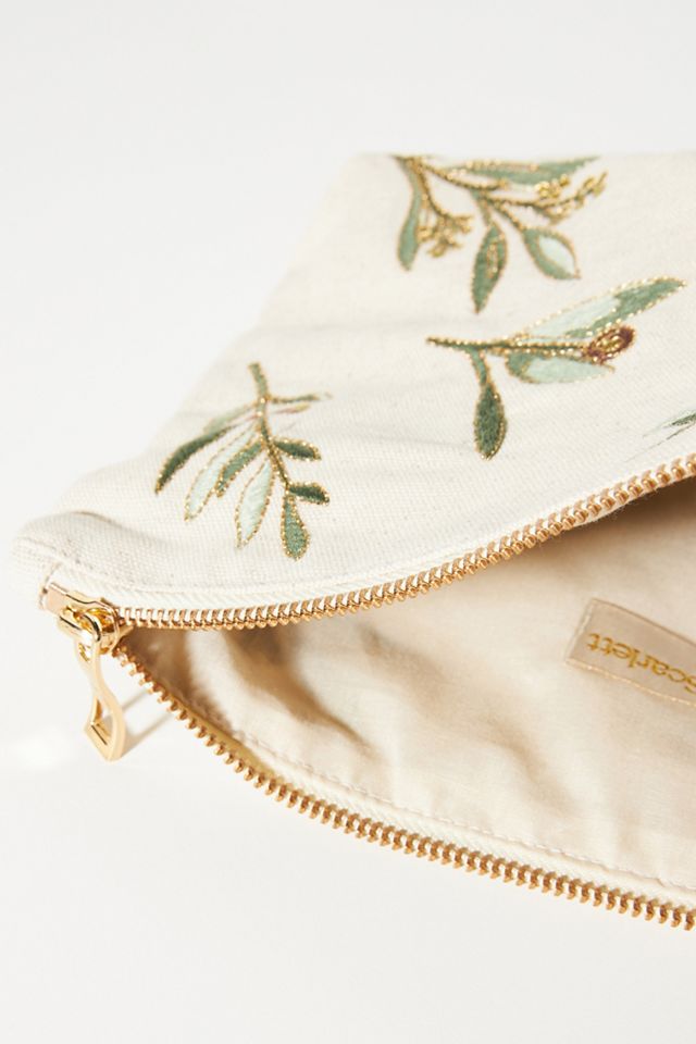Embroidered Travel Pouch #2