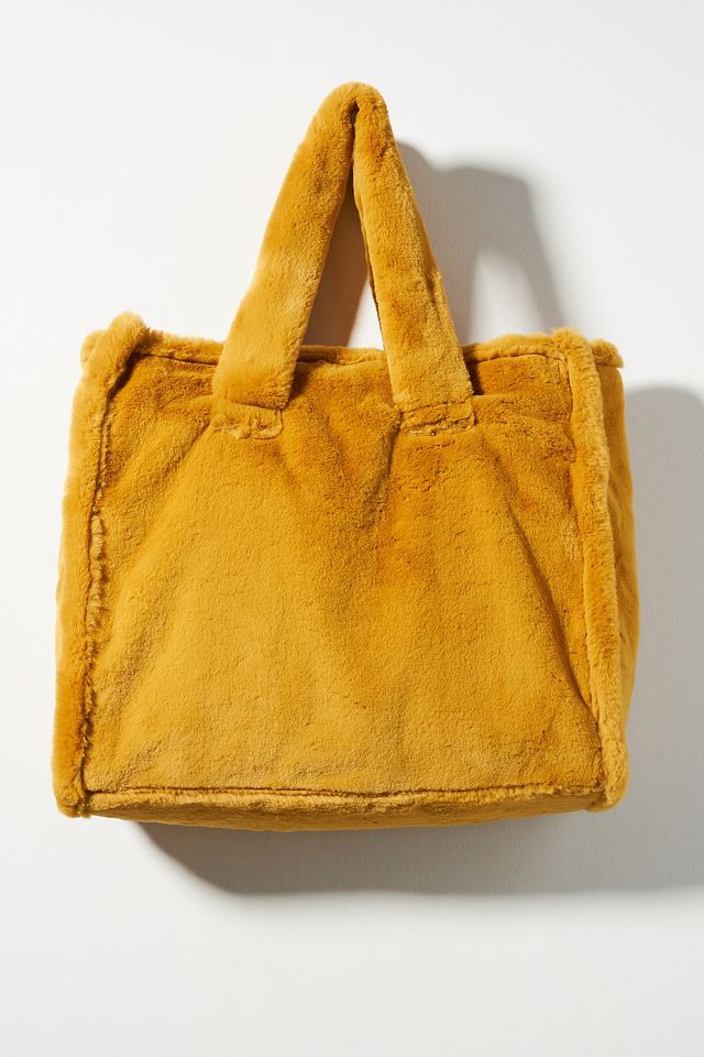 Faux Fur Tote Bag #2