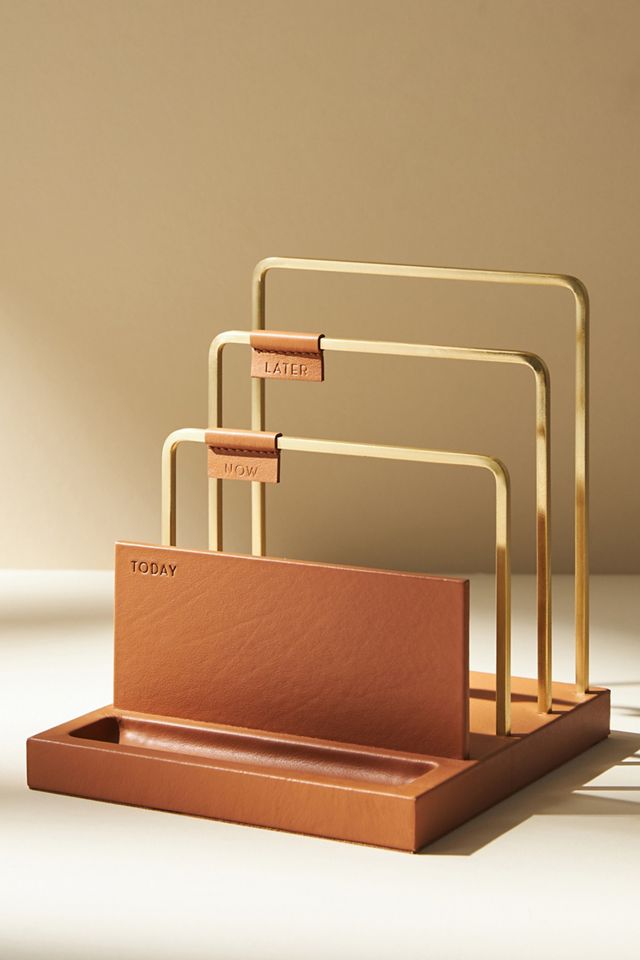 Today Now Later Desk File Sorter #1