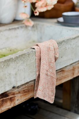 Wisteria Dot Dish Towel