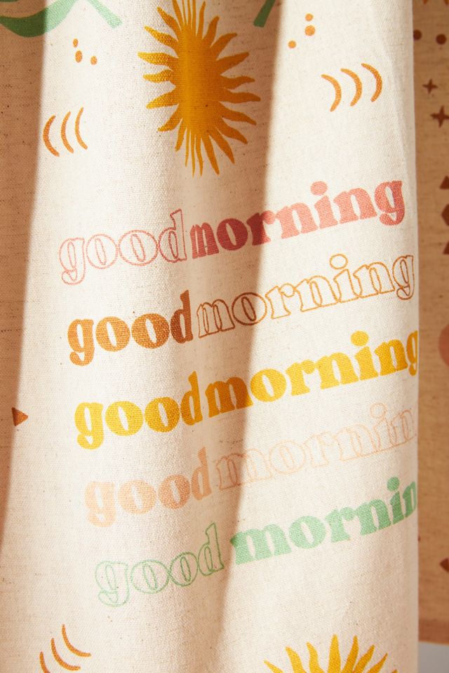 Good Morning Dish Towel #1