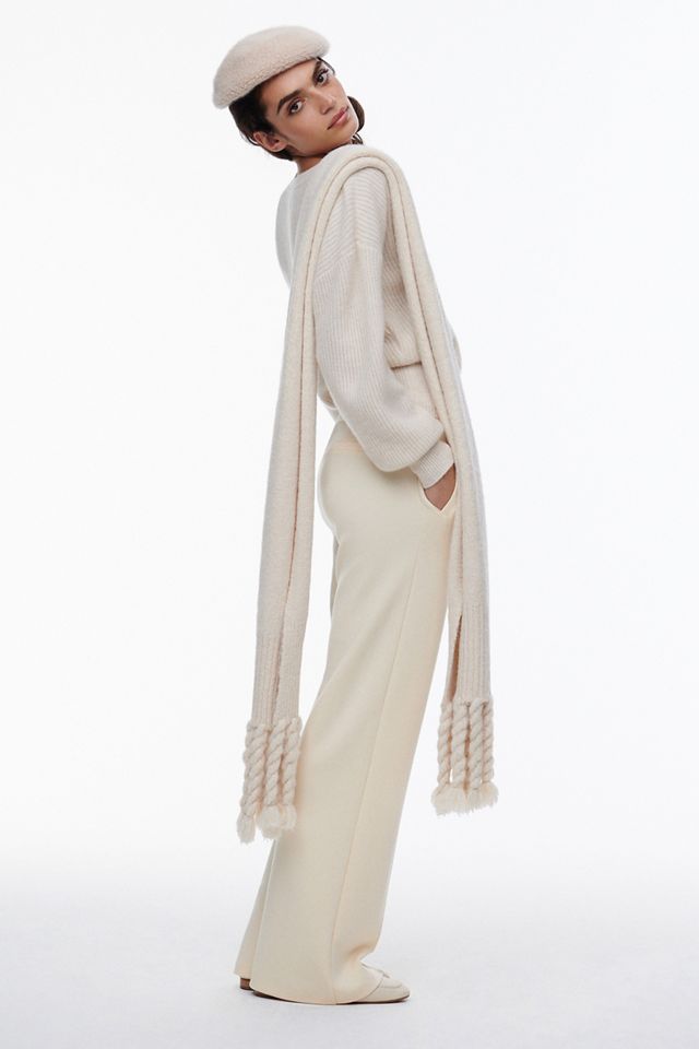 Braided Fringe Scarf #1