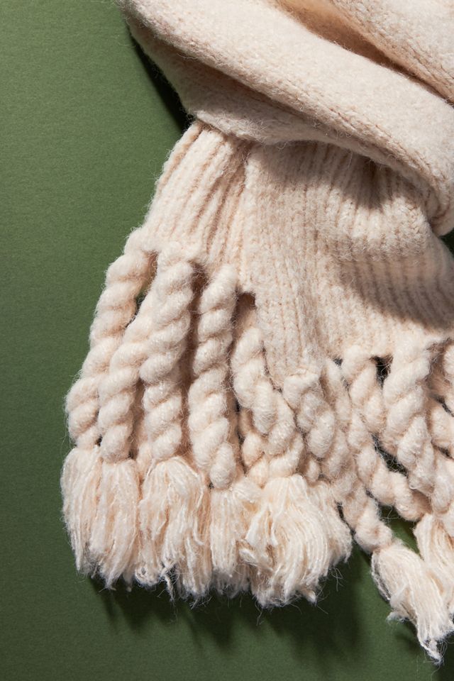 Braided Fringe Scarf #6