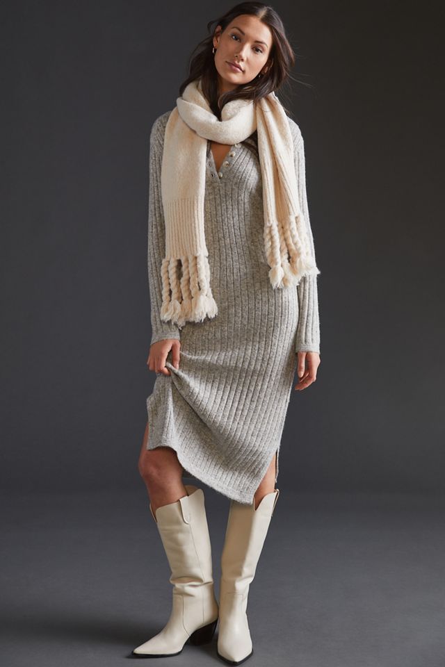 Braided Fringe Scarf #2