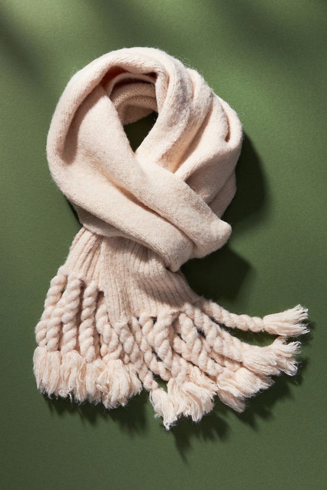 Braided Fringe Scarf #5