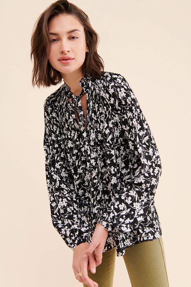 Ralph lauren hot sale floral blouse