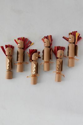 Thanksgiving Party Crackers, Set of 6