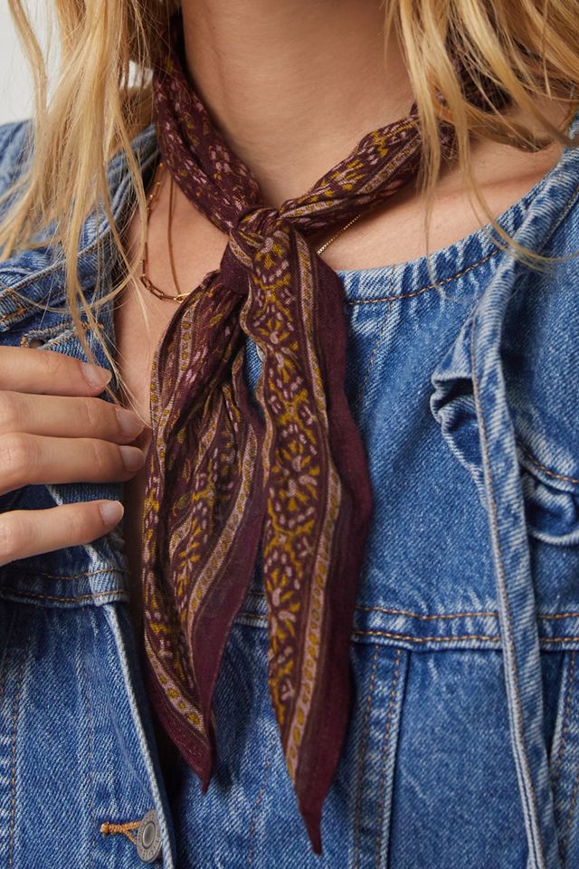Chan Luu Tile Printed Scarf #1