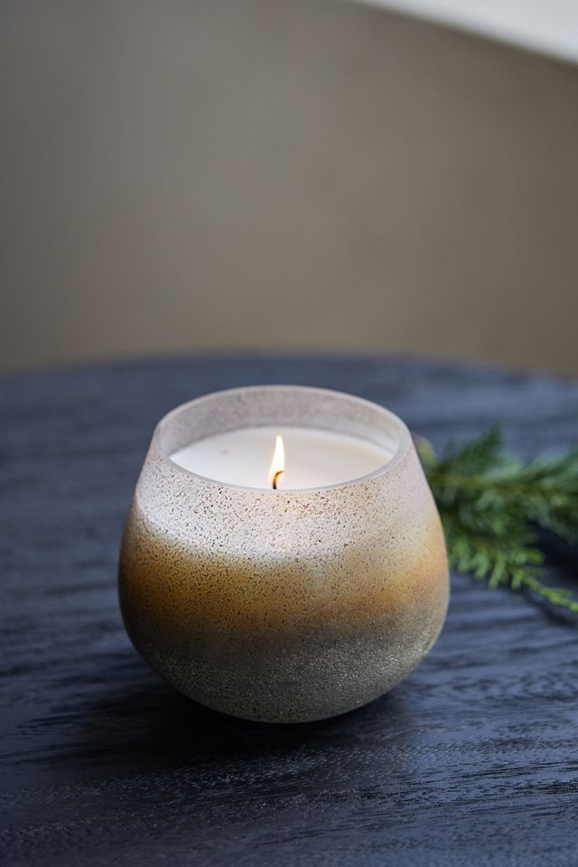 Rosy Rings Purple Ceramic Candle, White Cedar + Sage #4