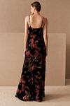 New on sale Anthropologie X Hutch Porto Floral Velvet Dress Size XS