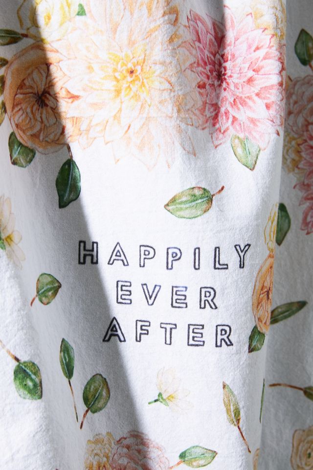 Lana's Shop Happily Ever After Dish Towel #1