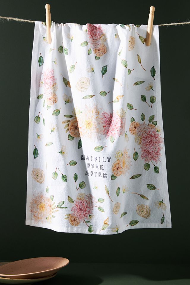 Lana's Shop Happily Ever After Dish Towel