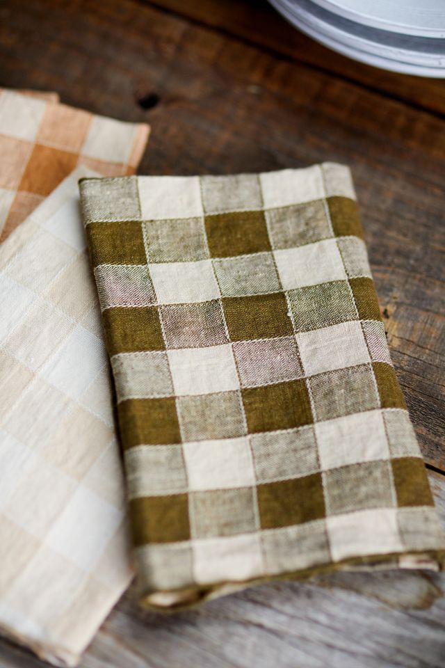 Brown Buffalo Check Kitchen Towel