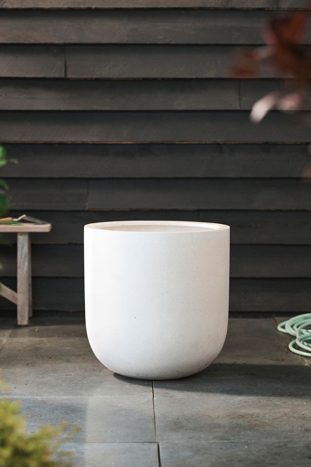 Fiber Concrete U Planter, 22" #2