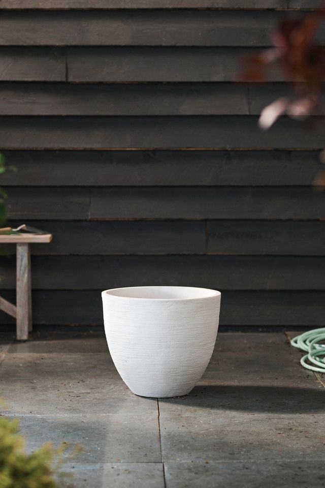 Sanded Fiber Egg Planter, 17” #1