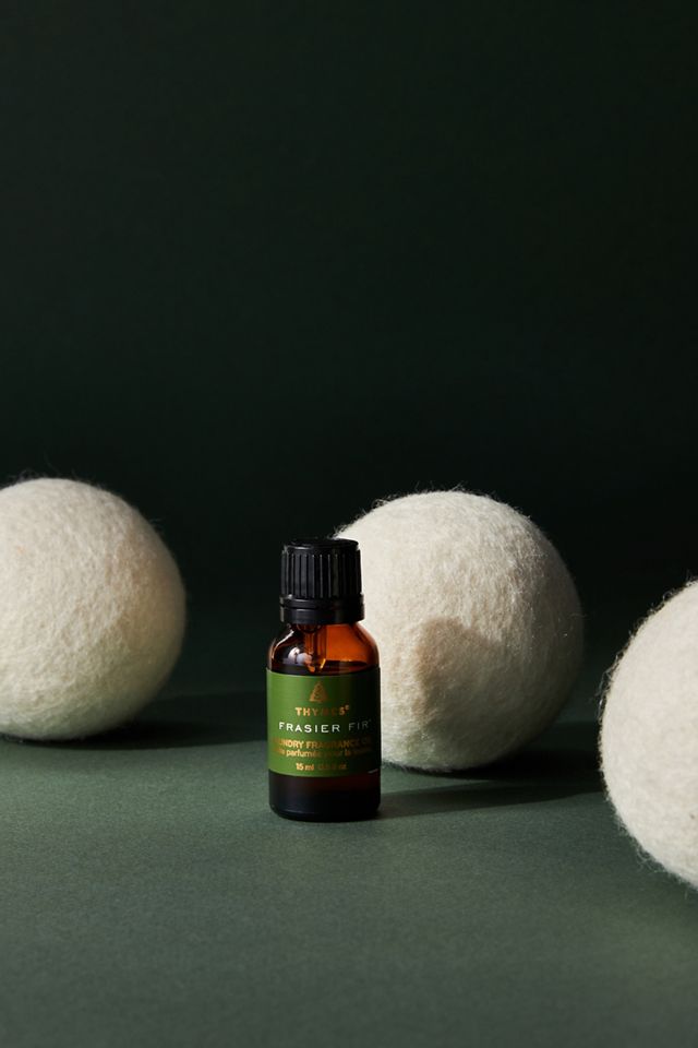 Frasier Fir Wool Dryer Balls & Laundry Fragrance Oil Set