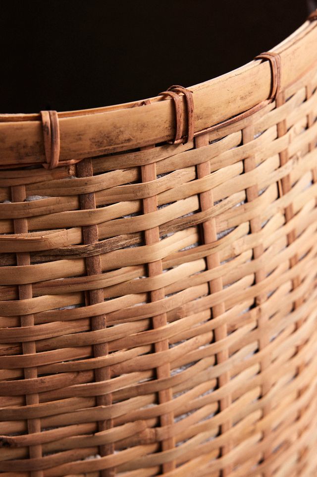 Bamboo Fiber Planter, Tall Drop #3