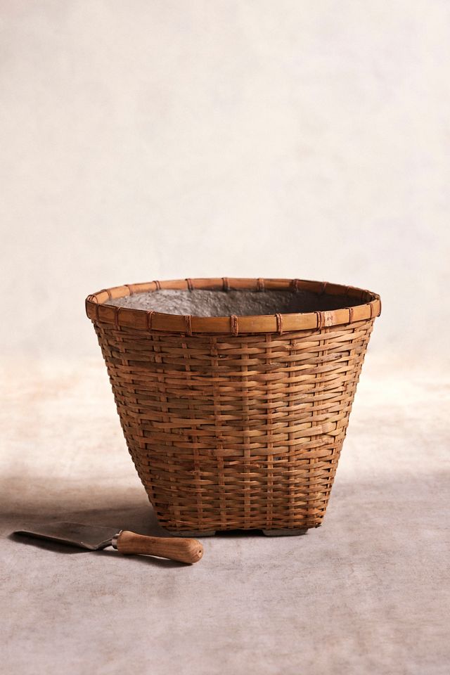 Bamboo Fiber Planter, 16" #1