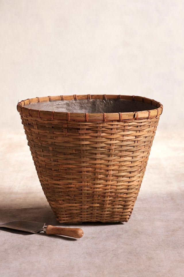 Bamboo Fiber Planter, 20" #1