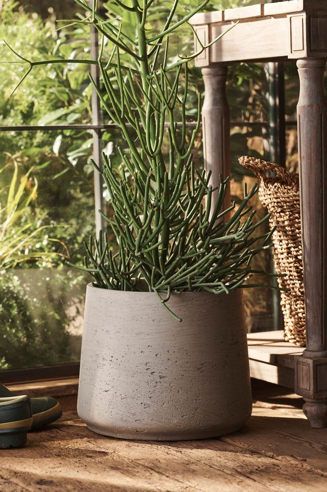 Fiber Cement Drop Planter, 14" #1