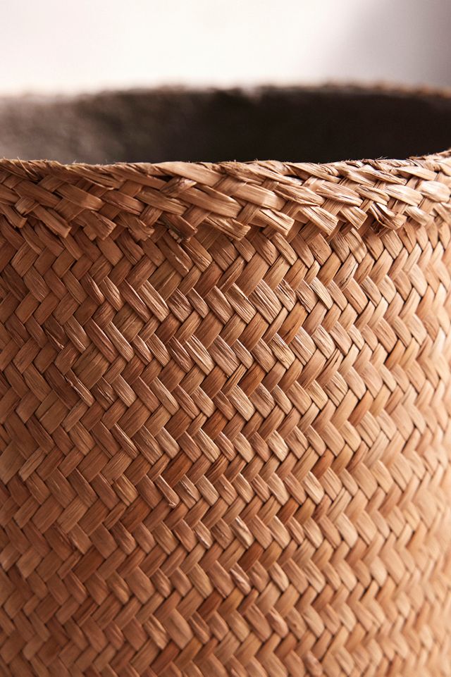 Woven Seagrass U Planter, 10 #3