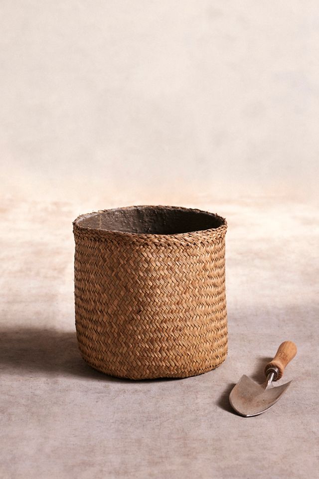 Woven Seagrass U Planter, 10 #1